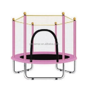 Trampoline d'extérieur pour enfants et adultes avec <span class=keywords><strong>filet</strong></span> de sécurité et rembourrage à ressort, 6/8/10/12/14/16/18ft - Product Image 6