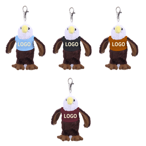 Vendita calda giocattolo personalizzato peluche portachiavi peluche peluche con animale imbottito portachiavi peluche aquila - Product Image 1