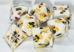 Juego de <span class=keywords><strong>Dados</strong></span> de Resina Coloridos de <span class=keywords><strong>Muchos</strong></span> Lados para D&D y Juegos de Rol de Mesa, con Números Claros y Lanzamiento Equilibrado - Product Image 2