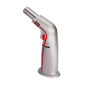 2025 nuevo estilo potentes logotipos personalizados con bloqueo a prueba de viento encendedor de antorcha inclinada para venta al por mayor - Product Image 5