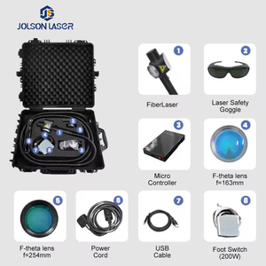 Máy làm sạch laser xung cầm tay Jolson 100W 200W 300W, dùng cho sàn nhà, tường, thép, kim loại, gỗ, đá, loại bỏ gỉ sét, sơn - Product Image 6