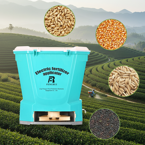 Distributeur portatif d'aliments pour étangs de pisciculture, épandeur d'<span class=keywords><strong>engrais</strong></span>, machine d'alimentation pour homards, outil d'apport en nourriture pour ferme et jardin - Product Image 5