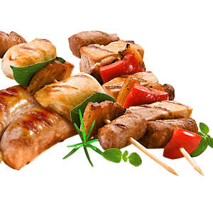 Barbecue en bambou piques à brochettes torréfaction tige/brochettes barbecue skewres - Product Image 2