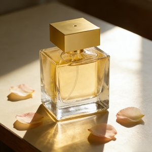 Flacons de parfum luxueux en cristal naturel, forme carrée, avec des capacités de 30 millilitres, 50 millilitres et 100 millilitres. - Product Image 5