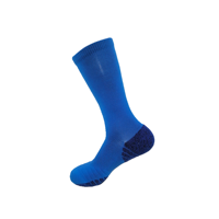 Chaussettes de sport en polyester et nylon tricotées, logo personnalisé, motif imprimé numérique rayé, évacuation de l'humidité, respirantes, en maille