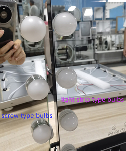 Bán buôn Dimmable dẫn Bóng đèn hình chữ nhật trang điểm Vanity gương 58x46cm một mặt sáng Magnifying Tính năng 15 màu sắc - Product Image 5