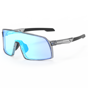 Kacamata Sepeda Fotokromik Putih Laris 2024 Bingkai TR90 Transparan Kacamata Olahraga Sunglasses Oculos Esportivo - Product Image 2