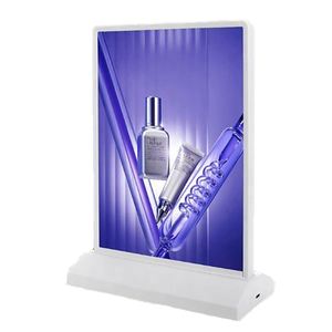 Custom Tabletop <b>LED</b> Sign Holder A4 A5 Desktop Advertising <b>Light</b> <b>Box</b> Double Side <b>Led</b> <b>Light</b> <b>Box</b> Recharge Desktop Lightbox - Product Image 1