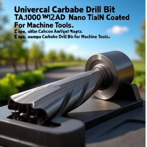 Foret universel en carbure TA1006 12xD avec revêtement Nano TiAlN pour machines-outils - Product Image 3