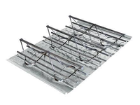 Plancher préfabriqué en treillis d'acier, résistant, à haute capacité de charge et aux bonnes performances sismiques pour les bureaux et les centres commerciaux