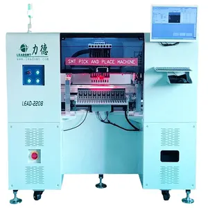 fully-auto 1.2m high speed led pick and place machine 1.2m led smd pick and place machine LEAD-2208L