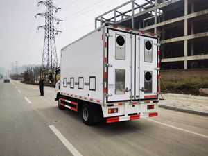 Camionnette de transport de poussins Isuzu 4X2, taux de survie élevé, sûre et fiable, camion frigorifique - Product Image 6