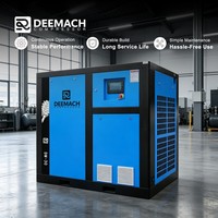 Compresseur d'air industriel DEEMACH 22KW 30HP 7/8/10/13 bars à vitesse fixe, lubrifié à l'huile, pour pistolet à air, peinture au pistolet, aérographe