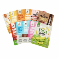 Sachet Doypack Personnalisé Imprimé en Héliogravure de Haute Qualité avec Fermeture Éclair pour Emballage de Snacks, Anti-Humidité, Anti-Fuite, Alimentaire Stratifié