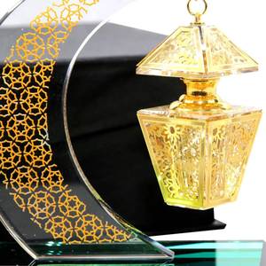 Cadeaux islamiques musulmans arabes populaires pour le Ramadan, souvenirs, flacons de parfum, lampes en cristal - Product Image 4