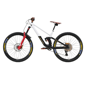 Bicicleta de Montaña Ligera de Fibra de Carbono para Descenso, Suspensión Completa Rockshox, Profesional, de Competición Extrema, MTB para Adultos, Enduro - Product Image 3