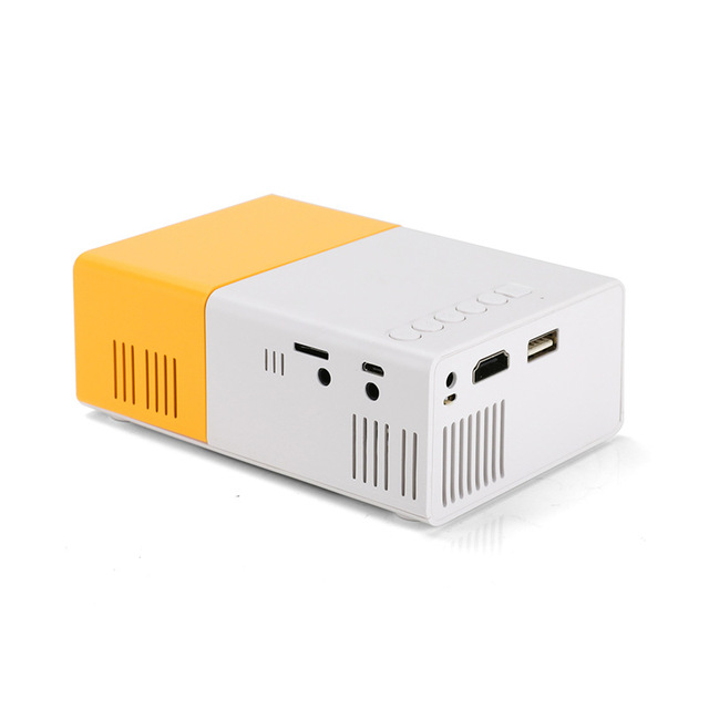 Hot Selling Mini Portable Smart Projector with Built-in Battery Pocketable Design for Home Office 1080p 600 Lumens LED in Stock
