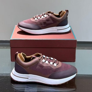 Chaussures décontractées pour hommes en dentelle de marque de créateur de haute qualité, chaussures de course rembourrées de marque tendance, chaussures de sport confortables en tissu maillé - Product Image 3