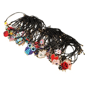 Moyamiya venta al por mayor pulseras de cuentas para niños Miyuki sirena y sandía corona frutas animales encanto pulseras estilo lindo regalos - Product Image 1