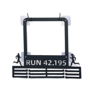 공장 맞춤 제작 메탈 메달 트로피 진열대 스테인리스 스틸 메달 홀더 대형 디스플레이 행거 랙 - Product Image 5