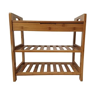 Zapateras De Madera Modern Shoe Rack Organizer 2 Tier Organizing Rack Bamboo Shoe <strong>Storage</strong> <strong>Bench</strong> With <strong>Seat</strong> for Shoes - Product Image 3
