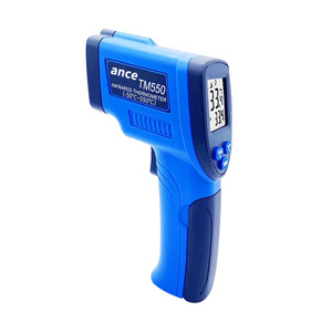 Termómetro infrarrojo láser TD360, termómetro industrial portátil con emisividad ajustable, termómetro infrarrojo TM550. - Product Image 5