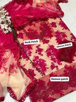 Salwar Kameez Dupatta en tissu lawn imprimé numériquement Iznik, non cousu, pour femme, motif floral traditionnel, coupe ample, longueur au sol