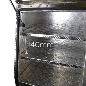 Boîte <span class=keywords><strong>à</strong></span> <span class=keywords><strong>outils</strong></span> <span class=keywords><strong>à</strong></span> tiroirs industrielle lourde de grande capacité de 2.0mm en aluminium, ouverture latérale <span class=keywords><strong>complète</strong></span>, étanche pour les ateliers d'utilisation de camions, taille personnalisée - Product Image 3