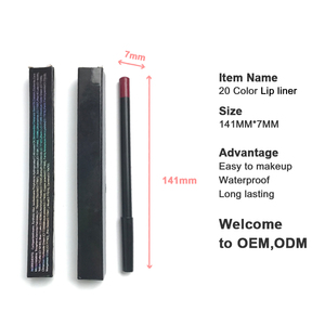 Lápiz vegano delineador de labios seventeen pigmentado - Product Image 3