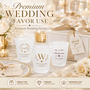 <span class=keywords><strong>Vasos</strong></span> <span class=keywords><strong>de</strong></span> <span class=keywords><strong>chupito</strong></span> esmerilados para boda <span class=keywords><strong>de</strong></span> 1.75 oz con logo personalizado, recuerdos a granel para organizadores <span class=keywords><strong>de</strong></span> bodas, locales y proveedores <span class=keywords><strong>de</strong></span> regalos - Product Image 4
