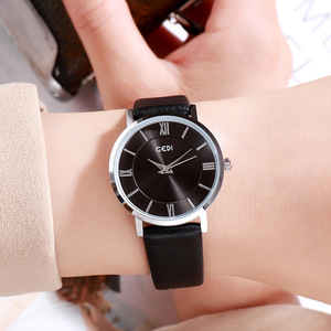 นาฬิกาผู้หญิงลำลองตัวเลขโรมันสำหรับทุกวันสไตล์นักเรียนวินเทจของขวัญคริสต์มาส - Product Image 5