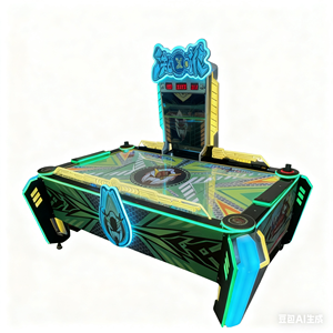 Air Hockey Cinema Lobby Entertainment Machine With <b>Electronic</b> Counter for Visitor Retention and Commercial Traffic - Product Image 1