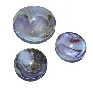 Cuenco de amatista india, tazón de cristal - Product Image 1