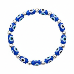Mode perlée pour bracelet avec matière plastique de conception mauvais œil - Product Image 2