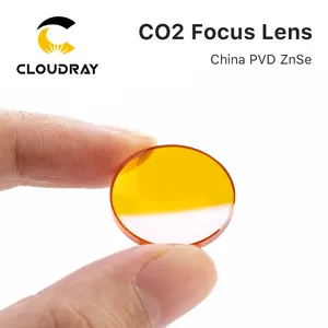 Cloudray Promotion Portable CN PVD ZnSe Lentille Diammater 16/18/19.05/20/25mm 30-80W