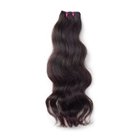 Vente en gros usine 100% Cheveux humains indiens bruts bouclés naturels de temple, Grade Remy, Cheveux vierges, Couleur claire, Double couleur machine