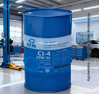 Huile moteur diesel entièrement synthétique Land Whale 200L 20W-50 API CI-4 & Huile moteur diesel & Huile lubrifiante & Huile moteur de moto