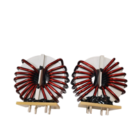 Bobine d'inductance plate toroïdale à noyau de ferrite, filtre de mode commun à trou traversant vertical/horizontal, 780uH 25A
