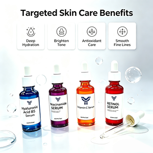Suero Facial de Niacinamida al <span class=keywords><strong>10</strong></span>% de 30 ml, Antienvejecimiento, Blanqueador, Cuidado de la Piel, Alfa Arbutina, Retinol al 1%, Ácido Láctico al <span class=keywords><strong>10</strong></span>% + <span class=keywords><strong>HA</strong></span> - Product Image 4