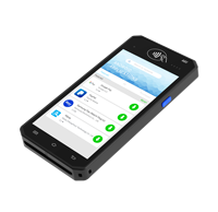 Aisino A80 Nuevo Terminal POS Portátil con Pantalla Táctil de 5 Pulgadas, Sistema de Pago, Terminal POS Android, Máquina POS Económica