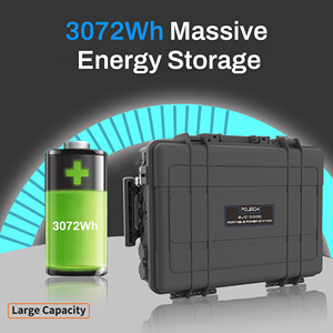 Station d'alimentation portable 3 kW sur mesure, grande capacité, à prix abordable, pour <span class=keywords><strong>camping</strong></span> en extérieur et VR, livraison rapide depuis la Chine - Product Image 4