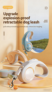 Correa Retráctil Ergonómica en Forma de C para Perros <span class=keywords><strong>2026</strong></span>, Duradera, Ajustable de 3M/5M, Cuerda para Mascotas para Exteriores, de ABS y Poliéster con Cintas - Product Image 5