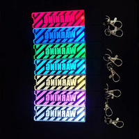 LED Acrylique Anime Cartoon Creative 3D RGB Illusion Light Keychain 2025 New Lightweight