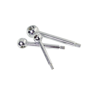Poignée à rotule pivotante en acier au carbone pour volants industriels, poignée à boule en acier - Product Image 2