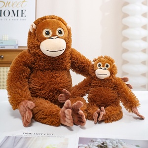 Peluche di Gorilla, <span class=keywords><strong>Scimmia</strong></span> a <span class=keywords><strong>Braccia</strong></span> <span class=keywords><strong>Lunghe</strong></span>, Pupazzo di Peluche per Bambini, Cuscino per Abbracciare, Giocattolo in Peluche per Decorazione Casa - Product Image 1