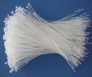 Booster ngọc trai Tie 3-9 inch PP trắng đen đầy màu sắc Bead Cable Tie cho quần áo giày dép đồ chơi phụ kiện Quà Tặng treo thẻ - Product Image 3