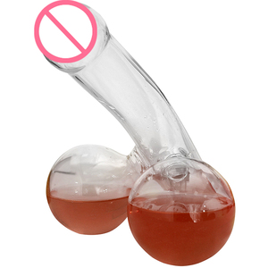 Decanter per Whisky a Forma di Pene, Bottiglia in Vetro Trasparente per Feste per Adulti, Articolo da Regalo Divertente - Product Image 2