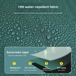 <span class=keywords><strong>Tenda</strong></span> da Campeggio Doppio Strato in Tessuto Oxford per Esterni, Automatica, Ispessita, Antipioggia, Pieghevole, Universale per Quattro Stagioni, per Picnic - Product Image 3