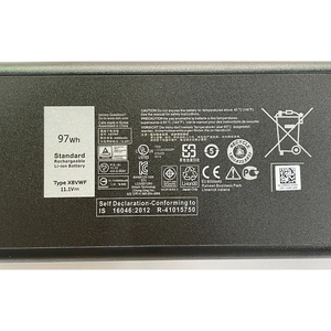 Nouvelle batterie d'ordinateur portable d'origine authentique X8VWF 11.1V 97Wh pour <span class=keywords><strong>Dell</strong></span> Latitude 14 5404 <span class=keywords><strong>7404</strong></span> 5414 YGV51 CJ2K1 - Product Image 2