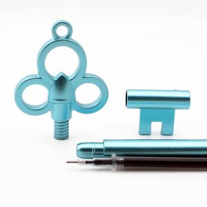 Bolígrafo de Gel Creativo Retro con Diseño de Llave, de Plástico, para Estudiantes, Escritura, Exámenes, Papelería, Suministros de Oficina, Aprendizaje - Product Image 2